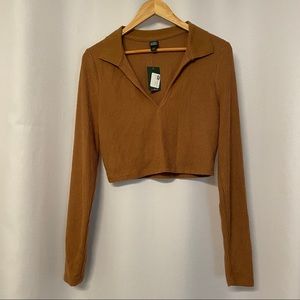 Wild Fable Crop Top Sweater